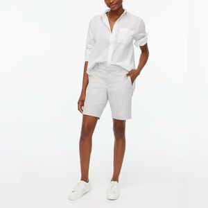 NWT J. Crew‎ 9" Frankie Bermuda Chino Short Size 4